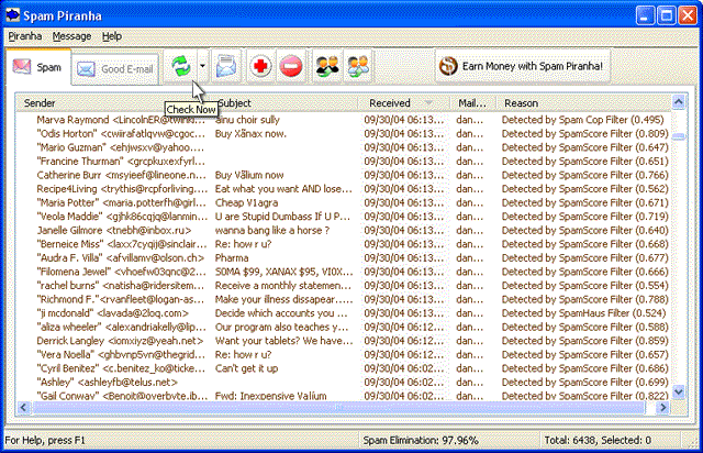 Piranha Screenshot